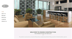 Desktop Screenshot of crownconstruction.com.sg